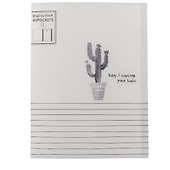 Папка с файлами «Grey cactus» А4, 40 файлов, пластик, в индивидуальной упаковке, в ассортименте - 0