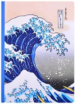Блокнот Кацусика Хокусай Большая волна