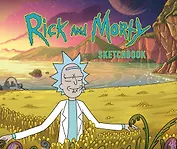 Скетчбук "Рик и Морти. Рик в поле", 96 страниц