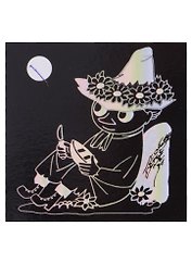 Набор для творчества Lori. Гравюра с голографическим эффектом MOOMIN «Снусмумрик»