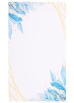 Банкетные карточки  "Blue&Gold" (10шт)