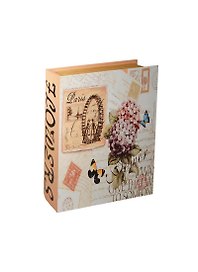 Сувенир, Шкатулка-книга Гортензия (18*13*4,5)