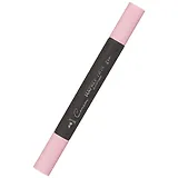 Маркер художественный "Сонет" розовый, двухсторон., тонк. и широк.долото, Сонет