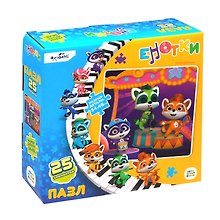Пазл «Енотки Выступление» 25 элементов, Origami