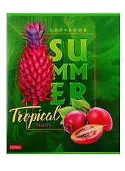 Тетрадь в клетку Hatber, "Тропическое лето", 80 листов