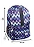 Рюкзак школьный "Синие ромбы" - 2