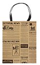 Пакет А4 32*26*12,5 "City newspaper" нейтр. бум.мат