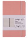 Записная книжка «Joy Book» А6, 96 листов в линейку, нежный коралловый, Joy Book