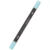 Маркер акварельный "Сонет", двухсторон., кисть и тонкий наконечник, светло-голубой, сонет