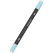 Маркер акварельный "Сонет", двухсторон., кисть и тонкий наконечник, светло-голубой, сонет