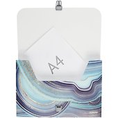Папка -портфель пластиковый «Marble Kyanite» А4+, в индивидуальной упаковке, Erich Krause - 2