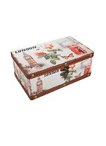 Шкатулка декоративная из древесины павловнии (33004) (20,5х12,5х8)