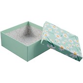 Коробка подарочная "Sharming flowers" 15*15*6,5см, картон, квадрат - 2