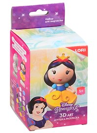 Набор для творчества Lori. Игрушка-раскраска «Disney. Белоснежка»