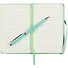 Записная книжка А6 96л лин. "Joy Book. Снежная мята" иск.кожа, тв.переплет, ляссе, резинка, инд.уп. - 2