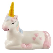 Фигурка Единорог лежит (керамика) (7,5х9) (12-6686-ZL7727-2)