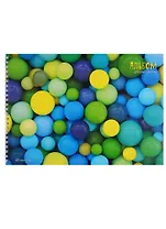 Альбом для рисования Unnika, "Разноцветные шары", А4, 40 листов, на гребне