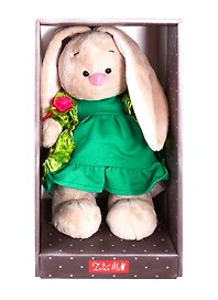Игрушка мягкая Budi Basa, Зайка Ми в блестящем плаще (малый) StS-361