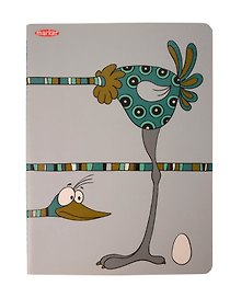Тетрадь общая «Длинношеее», 120 листов в клетку, А4 - Marker Arte