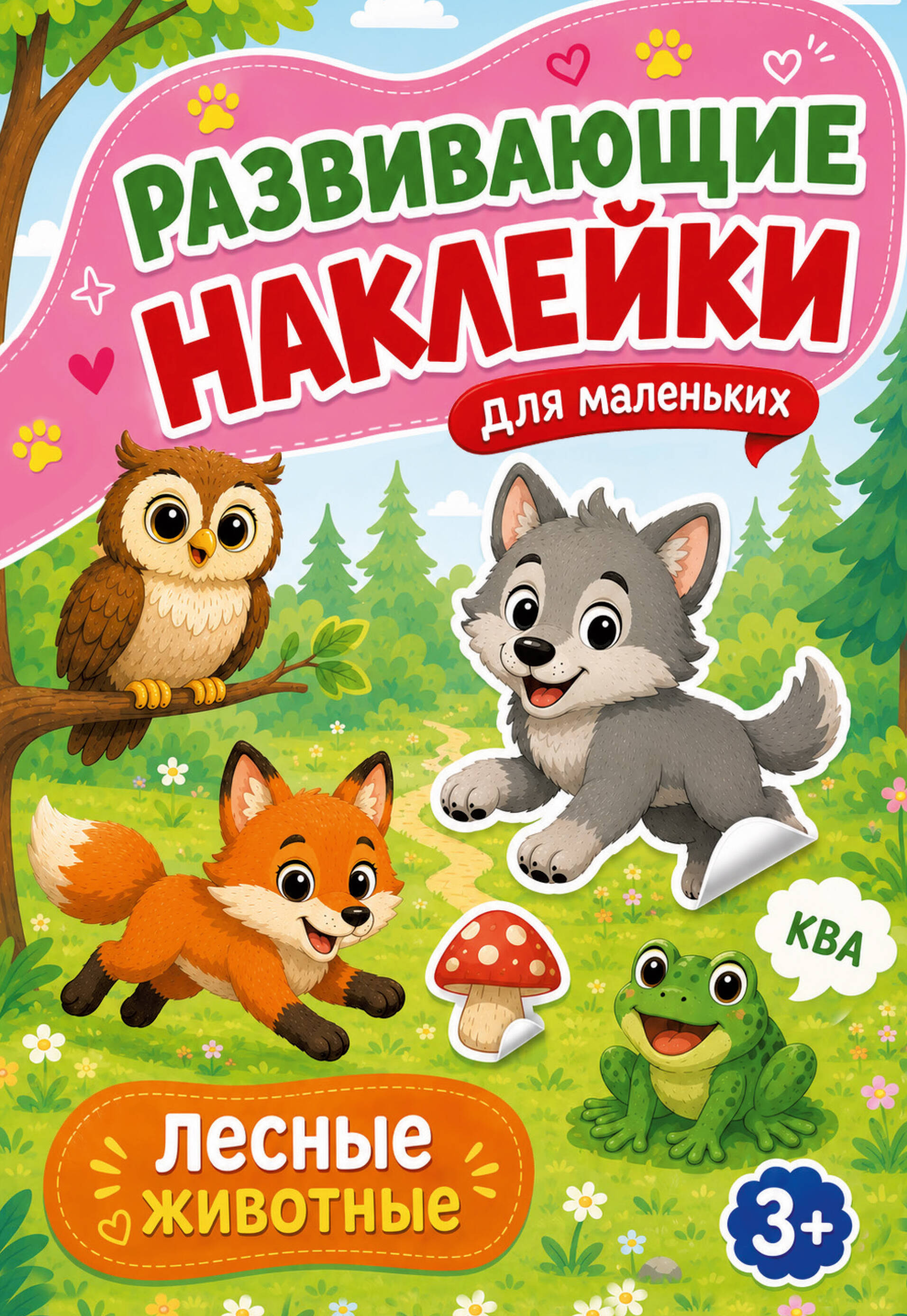 Обложка книги «Лесные животные»