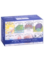 Тушь художественная 8 цв по 14мл "Коллекция Вилльям", к/к, Winsor&Newton