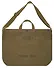 Сумка-шоппер с кнопкой Inside out (хаки) (текстиль) (40х38) (12-11525-202411-BB1) Bookvalno - 1