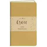 Записная книжка А6- 80л кл. "Grace. Крем-брюле", иск.кожа,интегр.обл., скругл.углы, ляссе
