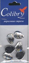 Стразы акриловые Colibry 2 (W13-18) (каплевидные) (13х18 мм) (упаковка)