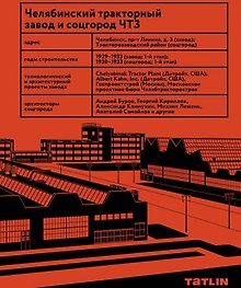 Челябинский тракторный завод и соцгород ЧТЗ