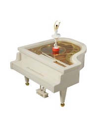 Фигурка Рояль с музыкальным механизмом (9х15х16) (6657002)