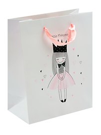 Пакет А5 23*18*10 "Little princess" дет., бум.мат.ламинат