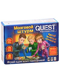 Настольная игра ТМ Ранок Квест. Мозговой штурм