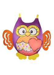 Игрушка антистресс Сова с сердцем (25см) (2964-1/СРН/25)