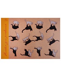 Альбом для рисования «Кошачьи тени» Unnika А4, 40 листов, склейка