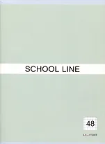 Тетради в клетку Listoff, "Basic line. Green", А4, 48 листов