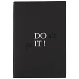 Ежедневник недатированный "Софт-тач",  А5, 160 листов, черный