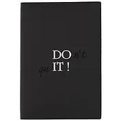 Ежедневник недатированный "Софт-тач",  А5, 160 листов, черный