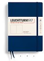 Книга для записей A5, 125 листов, нелинованная "Classic", твердая обложка, цвет синий неви, Leuchtturm1917