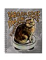 Тетрадь 96л кл. "Котик и робот-пылесос" гребень, твин-лак, ассорти