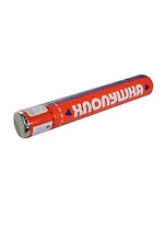 Пневмохлопушка с наполнителем из конфетти красного цвета в форме сердец (30см) (34353) (Феникс-Презент)