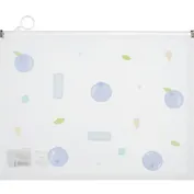 Папка на молнии А4 "Fruits" с расширением, ассорти