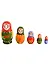 Матрешка 5 предм. "Узор", арт. С-6 (133) - 1