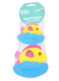 Игрушка-конструктор для купания «Рыбки», El’Basco Kids