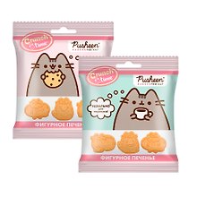 Pusheen печенье фигурное в пакете, 20г