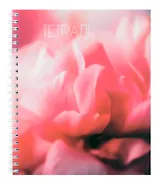 Тетрадь в клетку Listoff, "Цветочная поэзия", 96 листов, в ассортименте