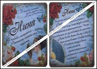 Магнит Нина (8х8) (549686)