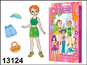 Магнитная кукла Настя (13124) (коробка)
