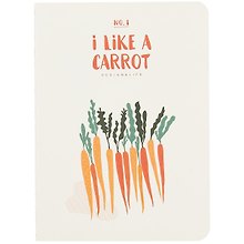 Записная книжка «I like, I have» А6, 24 листа в клетку, сшивка, Languo, в ассортименте