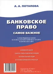 Банковское право. Самое важное.