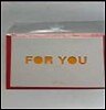 Открытка For you (Еж Стайл)